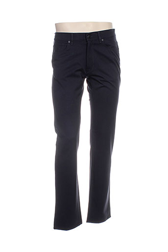 trussardi jeans pantalons homme de couleur bleu