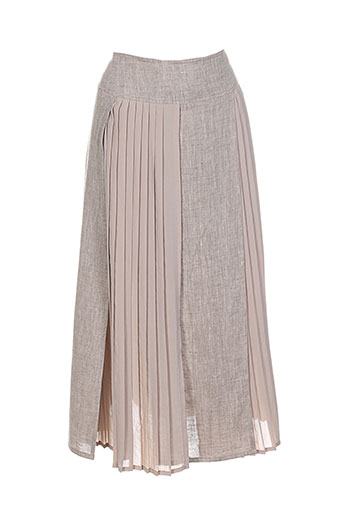 quattro jupes femme de couleur beige