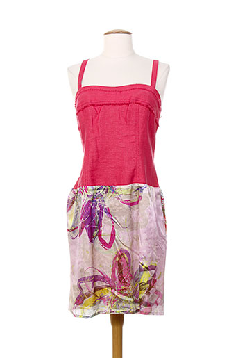 helena sorel robes femme de couleur rose