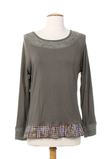 coco menthe t-shirts femme de couleur gris