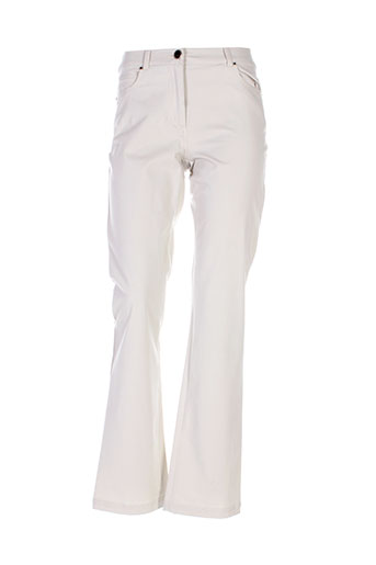maxmara pantalons femme de couleur beige