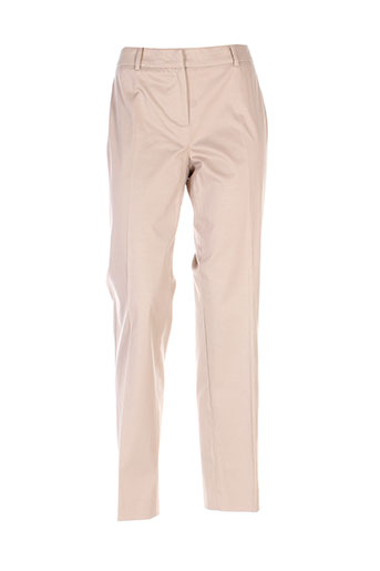 maxmara pantalons femme de couleur beige