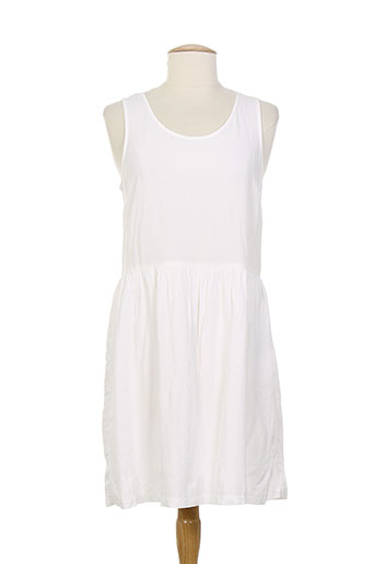 teddy smith robes femme de couleur blanc