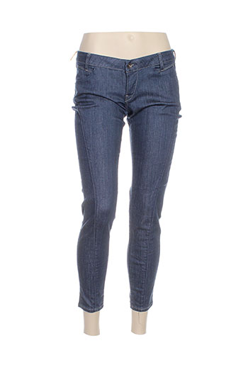 guess jeans femme de couleur bleu