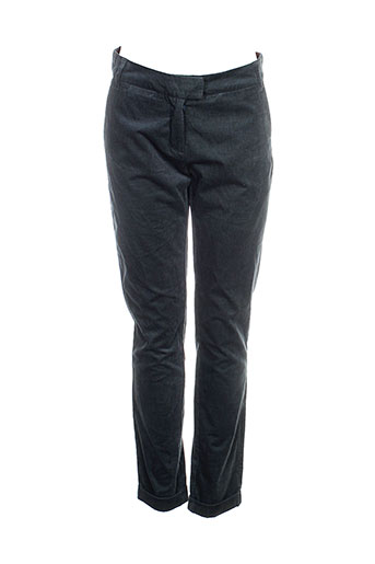sessun pantalons femme de couleur vert