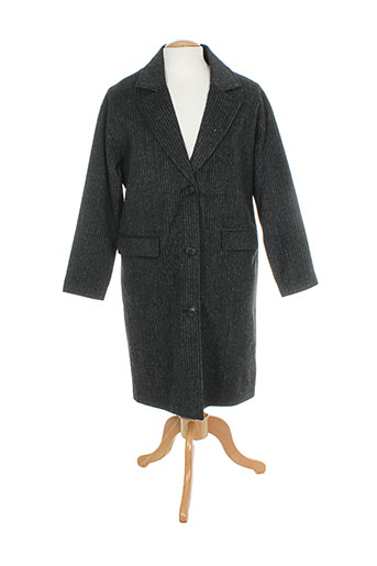 minimum manteaux femme de couleur gris