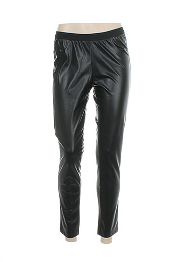 rivieres de lune pantalons femme de couleur noir