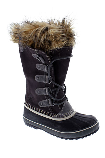 sorel bottes femme de couleur gris