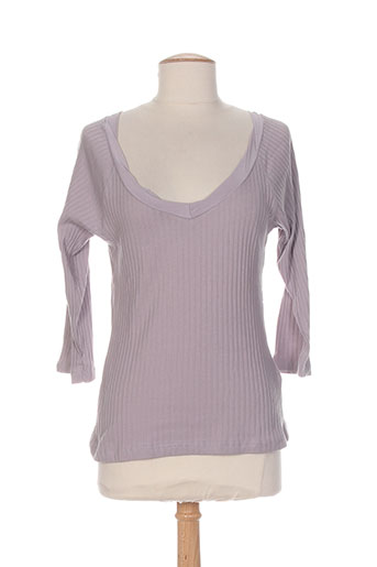 cannisse t-shirts femme de couleur violet