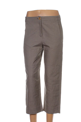 oska pantacourts femme de couleur marron