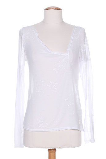 teddy smith t-shirts femme de couleur blanc
