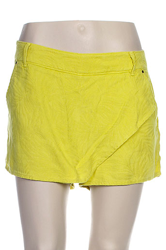 salsa shorts / bermudas femme de couleur jaune