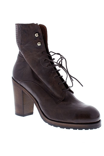ink shoes chaussures femme de couleur marron