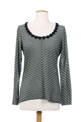lo! les filles t-shirts femme de couleur gris