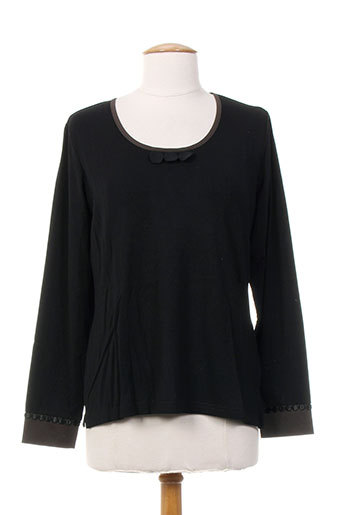 jean gabriel t-shirts femme de couleur noir