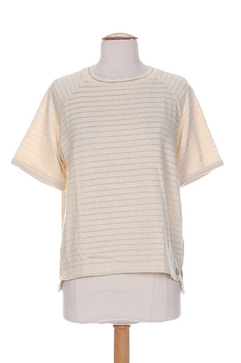 blanc boheme pulls femme de couleur beige