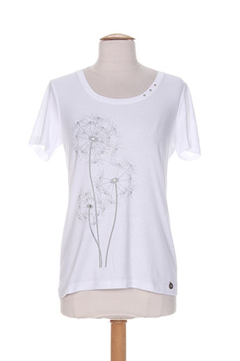 blanc boheme t-shirts / tops femme de couleur blanc