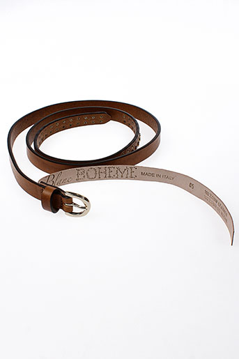 blanc boheme accessoires femme de couleur marron