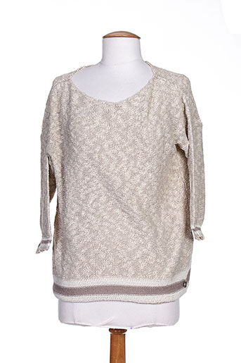 blanc boheme pulls femme de couleur beige