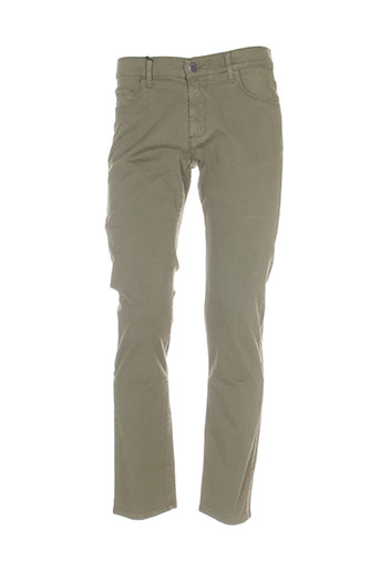 trussardi jeans pantalons femme de couleur vert