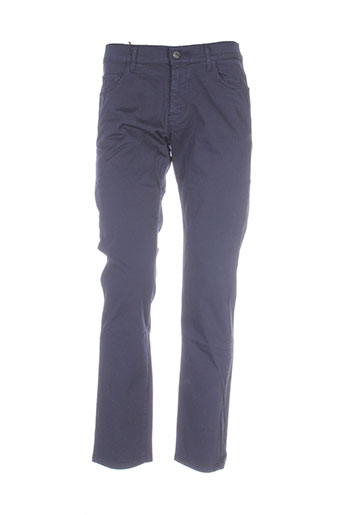 trussardi jeans pantalons femme de couleur bleu