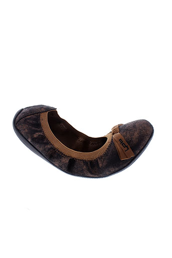 les et p et tites et bombes ballerines femme de couleur marron