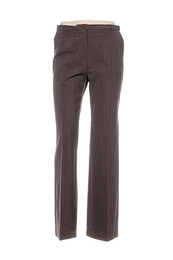 weill pantalons femme de couleur marron