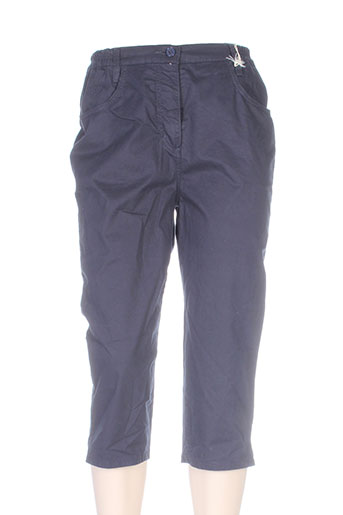 pionier pantacourts femme de couleur bleu