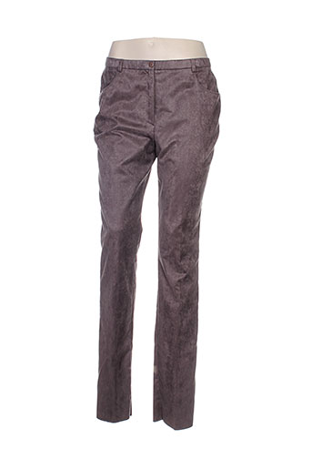 pauporté pantalons femme de couleur marron