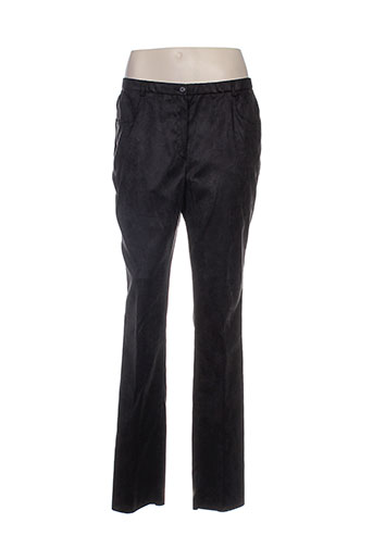 pauporté pantalons femme de couleur noir