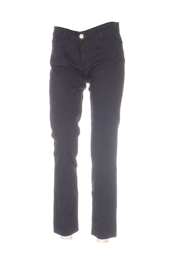 maloka pantalons femme de couleur noir