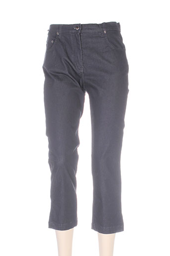lucchini pantacourts femme de couleur noir