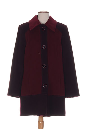weinberg manteaux femme de couleur rouge