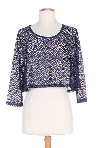 deca chemises femme de couleur bleu