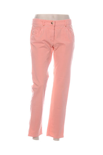zerres pantalons femme de couleur orange