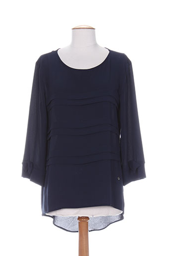 rinascimento chemises femme de couleur bleu
