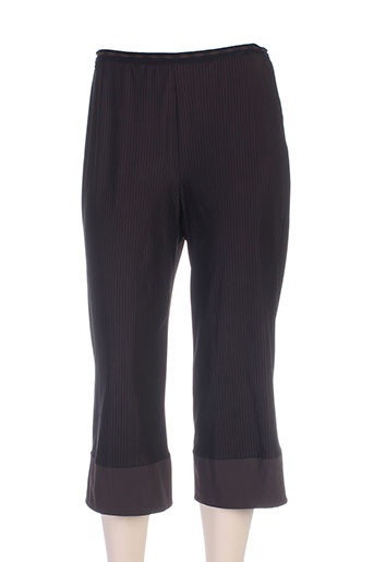 3322 pantacourts femme de couleur marron