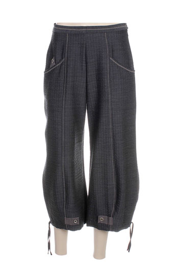 coco menthe pantacourts femme de couleur gris