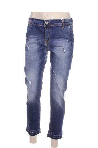 r jeans jeans femme de couleur bleu