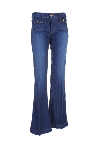 used jeans jeans femme de couleur bleu