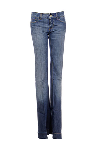 nfy jeans femme de couleur bleu
