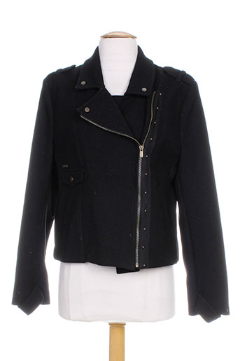 ikks vestes femme de couleur noir