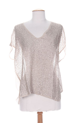 charlie joe chemises femme de couleur beige