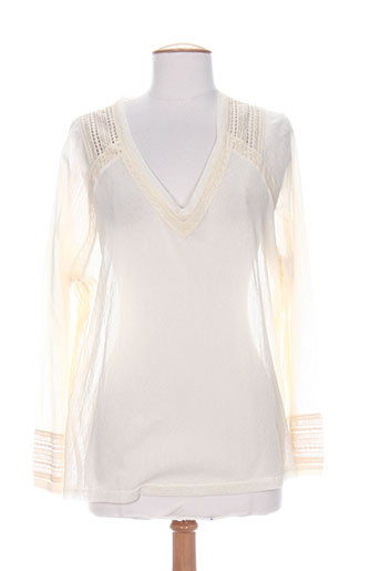 charlie joe chemises femme de couleur beige