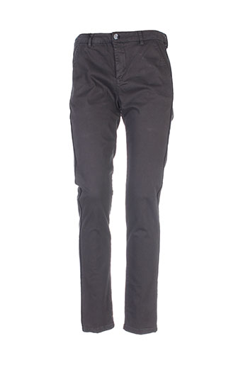carla kops pantalons femme de couleur gris