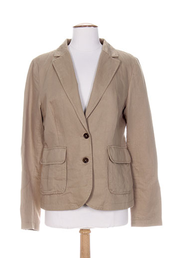 gant vestes femme de couleur marron