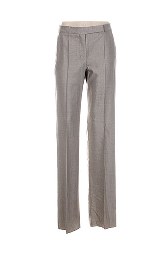 maxmara pantalons femme de couleur beige