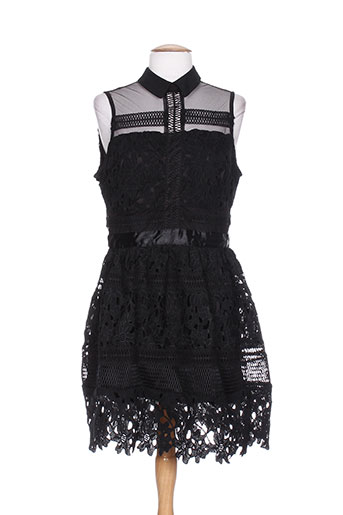 by monshowroom robes femme de couleur noir