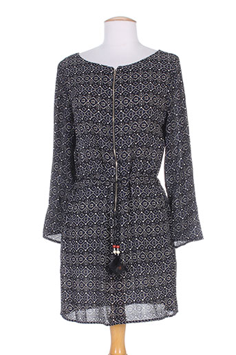 by monshowroom robes femme de couleur bleu