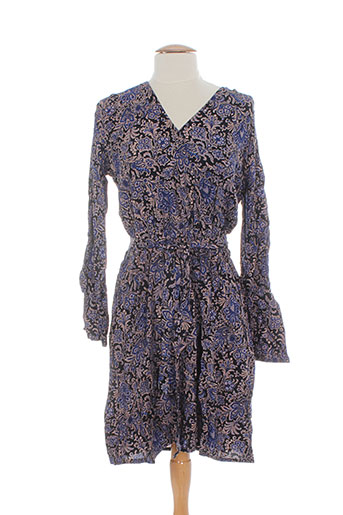 by monshowroom robes femme de couleur bleu